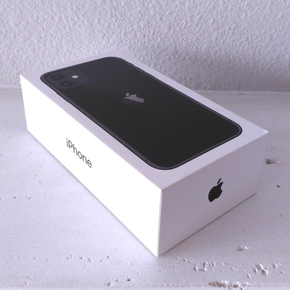 APPLE iPHONE 11 BOX ONLY 64GB Original Packaging OEM Stickers COLLECTIBLE Nerd - Picture 4 of 15